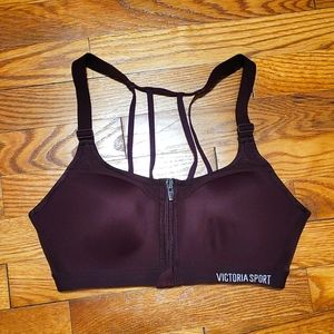 Victoria's Secret front zip sports bra
